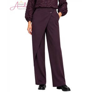 Andco Woman Pantalon PA456 Gabriella Plum